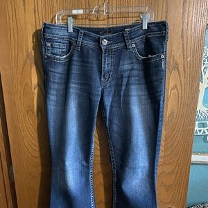 Dark wash jeans